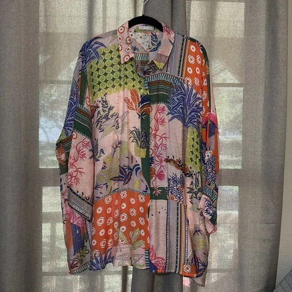 Zaket & Plover Oriental Blossom Blouse - Picture 3 of 8
